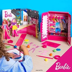 Lisciani Giochi- Barbie Dough Fashion Show, Colore, 88867