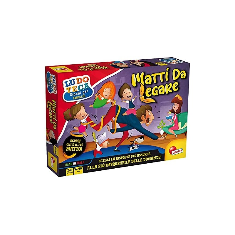 Lisciani Giochi- Ludoteca Matti da Legare, Colore, 88942