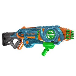 Hasbro - Nerf Elite 2.0 - Flipshots Flip-32, blaster con 32 canne porta dardi che si ribaltano per raddoppiare la potenza di lan