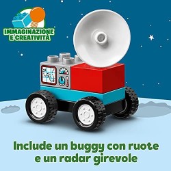 LEGO DUPLO Town Missione dello Space Shuttle, Set da Costruzione per Bambini 2 anni in su con Minifigure di Astronauti, 10944