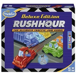 Think Fun 76338 Gioco Classico Rush Hour, Deluxe Edition