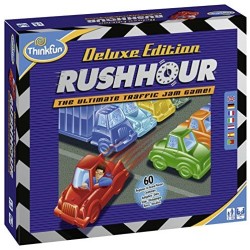 Think Fun 76338 Gioco Classico Rush Hour, Deluxe Edition