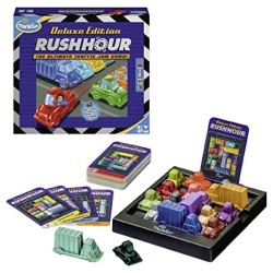 Think Fun 76338 Gioco Classico Rush Hour, Deluxe Edition