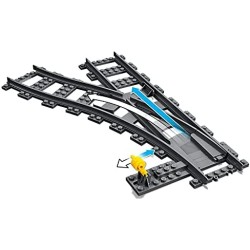 LEGO City Trains Scambi Ferroviari 6 Pezzi, Set di Accessori Aggiuntivi, 60238