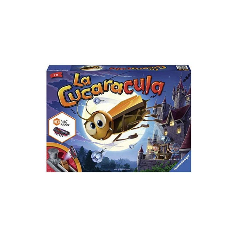 Ravensburger 22336 Cucaracula, Versione Italiana, Gioco da Tavolo, 2-4 Giocatori, Età Raccomandata 6+