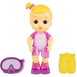 BLOOPIES Divers Luna | Bambola amici del Bagnetto - Giocattolo da bagno per bambina e bambino, 91382IM