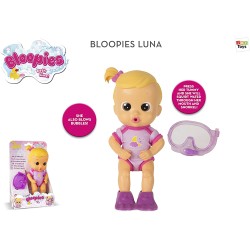 BLOOPIES Divers Luna | Bambola amici del Bagnetto - Giocattolo da bagno per bambina e bambino, 91382IM