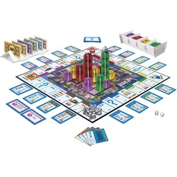 Hasbro - Monopoly - Builder, gioco da tavolo Monopoly per bambini dagli 8 anni in su, F1696103