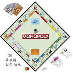 Monopoly - Classico (gioco in scatola Hasbro Gaming) C1009