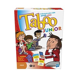 HASBRO - Gaming Taboo Junior Gioco in scatola per bambini da 8 anni in su, 143341030