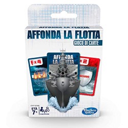 Hasbro-Gaming Affonda la Flotta, Gioco di Carte, E79711030