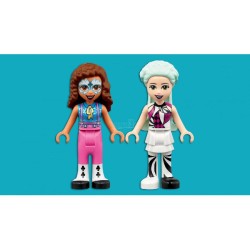 LEGO Friends Acrobazie Magiche, Set di Costruzioni per Bambini di 6 Anni con le Mini Bamboline di Olivia e Stella, 41686