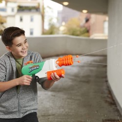 Nerf Super Soaker, soaker Hydro Frenzy, bocchetta regolabile.