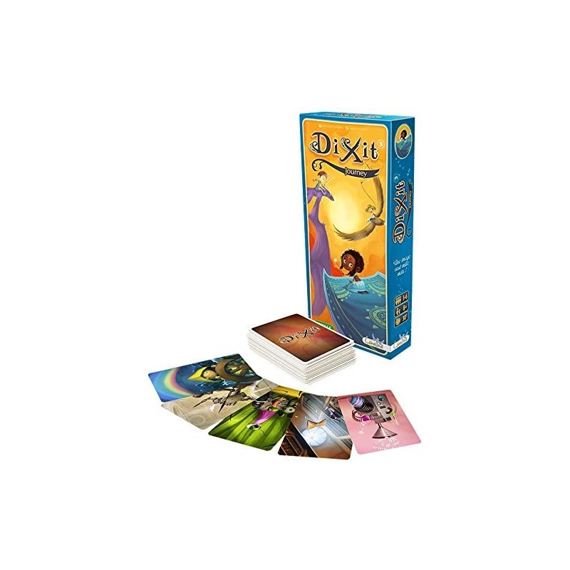 Asmodee - Dixit 3 Journey-Espansione, Gioco da Tavolo, Edizione in italiano (8008)