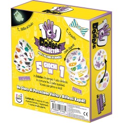 Asmodee - Dobble Collector, Gioco da Tavolo per tutta la Famiglia, Edizione in Italiano, 8249