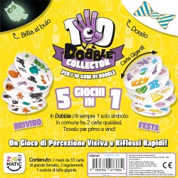 Asmodee - Dobble Collector, Gioco da Tavolo per tutta la Famiglia, Edizione in Italiano, 8249