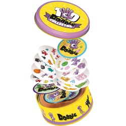 Asmodee - Dobble Collector, Gioco da Tavolo per tutta la Famiglia, Edizione in Italiano, 8249