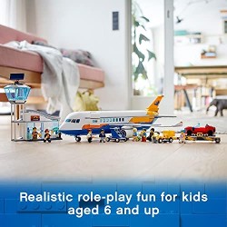 LEGO City Airport Aereo Passeggeri, con Terminale e Camion Giocattolo, Playset di Costruzioni per Bambini di 6+ Anni, 60262