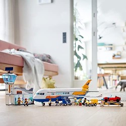 LEGO City Airport Aereo Passeggeri, con Terminale e Camion Giocattolo, Playset di Costruzioni per Bambini di 6+ Anni, 60262