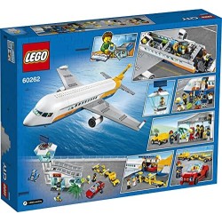 LEGO City Airport Aereo Passeggeri, con Terminale e Camion Giocattolo, Playset di Costruzioni per Bambini di 6+ Anni, 60262