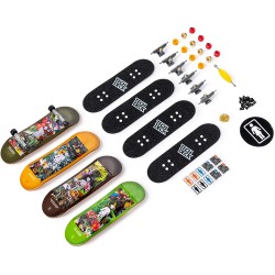 Spin Master - Tech Deck - Confezione da 4 mini skate, Assortiti e originali, 6028815