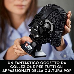 LEGO Star Wars Casco di Darth Vader, Set da Costruzione per Adulti, Regalo da Collezione, 75304