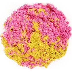 Spin Master - Kinetic Sand, Coni Gelato a sorpresa, 113gr di sabbia naturale profumata in 2 colori - dai 3 anni