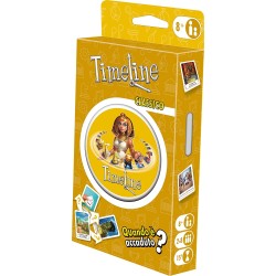 Asmodee - Timeline Classico, Eco Blister, Gioco di Carte, Educativo, Formato Tascabile, Edizione in Italiano, 8305