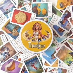 Asmodee - Timeline Classico, Eco Blister, Gioco di Carte, Educativo, Formato Tascabile, Edizione in Italiano, 8305