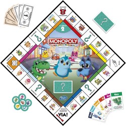 Hasbro - Monopoly - Il Mio Primo Monopoly, Gioco da Tavolo per Bambini, F44361031