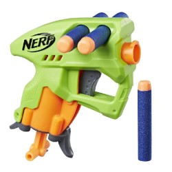 Hasbro - Nerf nanofire green, pistola verde, età 8+, E0708EU41