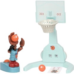 Giochi Preziosi - Space Jam - New Legends Lebron Playset con 1 mini personaggio, per riprodurre i tiri di Lebron, dal fim Space 