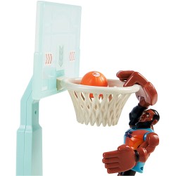 Giochi Preziosi - Space Jam - New Legends Lebron Playset con 1 mini personaggio, per riprodurre i tiri di Lebron, dal fim Space 