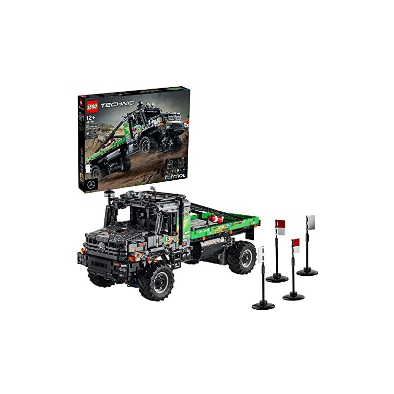 LEGO Technic Camion Fuoristrada 4x4 Mercedes-Benz Zetros, Camion Giocattolo, Macchina Telecomandata, Idee Regalo, 42129