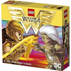 LEGO Super Heroes Wonder Woman vs Cheetah, con Minifigura di Max, Set di Costruzioni, Giocattoli da Collezione per Bambini, 7615