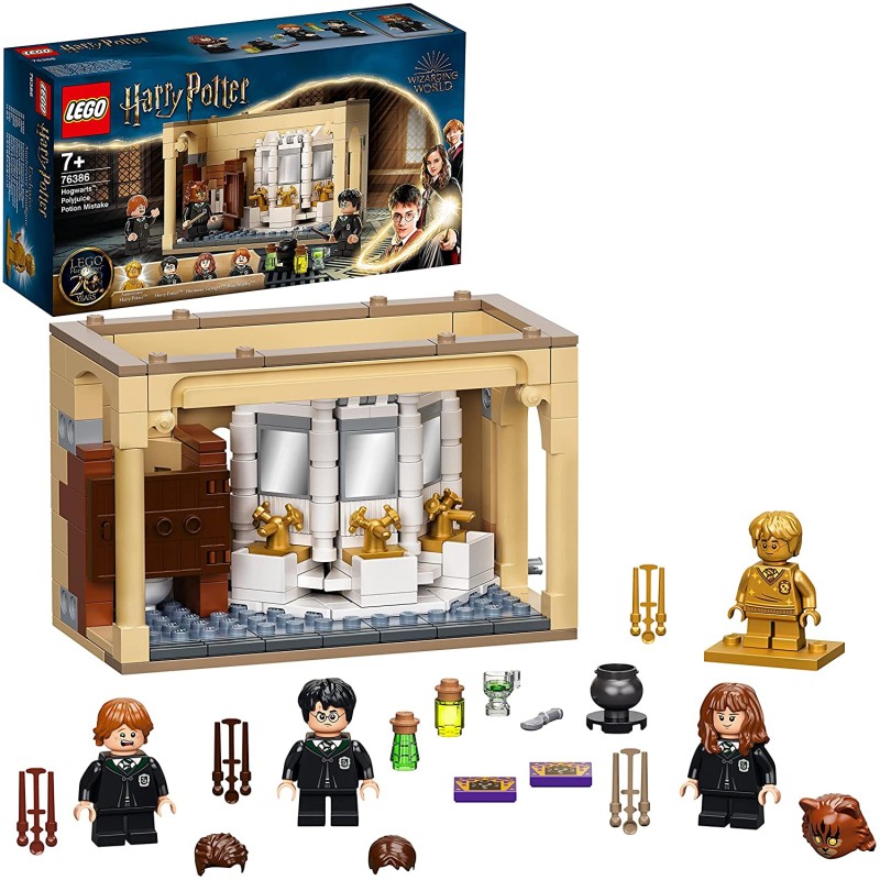 LEGO Harry Potter Hogwarts: Errore della Pozione Polisucco 76386