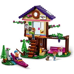 LEGO Friends La Baita nel Bosco, Casa sull Albero Giocattolo, Costruzioni per Bambini di 6 Anni con 2 Mini Bamboline, 41679