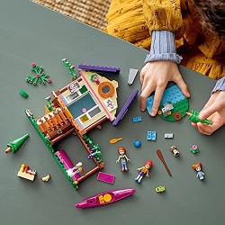 LEGO Friends La Baita nel Bosco, Casa sull Albero Giocattolo, Costruzioni per Bambini di 6 Anni con 2 Mini Bamboline, 41679