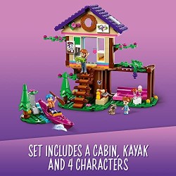 LEGO Friends La Baita nel Bosco, Casa sull Albero Giocattolo, Costruzioni per Bambini di 6 Anni con 2 Mini Bamboline, 41679