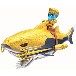 Giochi Preziosi - Treasure X - Shark Pack, Serie 5, confezione sorpresa bottiglia dei pirati con squalo, età 4+, TRR39000