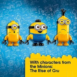 LEGO Minions La Battaglia Kung Fu dei Minions con i Personaggi dei Minion Kevin, Stuart e Otto, Giocattoli per Bambini, 75550