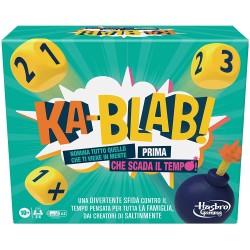 Hasbro - Ka-Blab Gioco di Società per Famiglie e Bambini dai 10 Anni in Su, F2562103