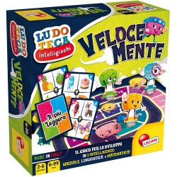 Lisciani Giochi- Ludoteca Intelligiochi Veloce-Mente, il gioco per lo sviluppo dell intelligenza, età 6+, LI88980