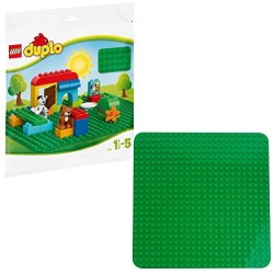 LEGO DUPLO Classic Base Verde Grande, Giocattolo per Bambini in Età Prescolare, 2304