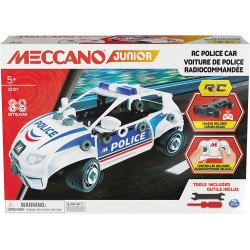 MECCANO JUNIOR - Radiocomando della Polizia, 73 pezzi in plastica, 064177