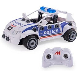 MECCANO JUNIOR - Radiocomando della Polizia, 73 pezzi in plastica, 064177