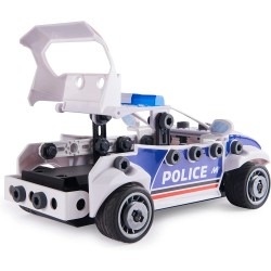 MECCANO JUNIOR - Radiocomando della Polizia, 73 pezzi in plastica, 064177