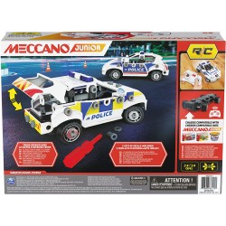 MECCANO JUNIOR - Radiocomando della Polizia, 73 pezzi in plastica, 064177