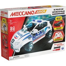 MECCANO JUNIOR - Radiocomando della Polizia, 73 pezzi in plastica, 064177