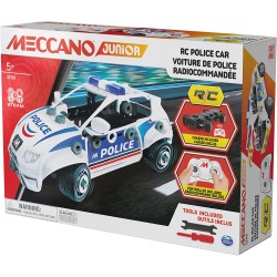 MECCANO JUNIOR - Radiocomando della Polizia, 73 pezzi in plastica, 064177